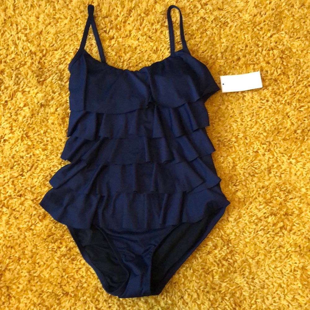 Ruffle Maillot Bathing suit
